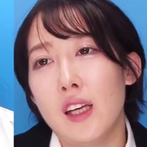 ここで撮影した写真を貼れば絶対合格するというピストンバイブ証明写真ボックス リクルートスーツの女子大生がどんなに突かれても笑顔をキープ 来訪者K.Sさん