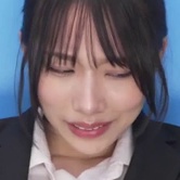 ここで撮影した写真を貼れば絶対合格するというピストンバイブ証明写真ボックス リクルートスーツの女子大生がどんなに突かれても笑顔をキープ 来訪者O.Eさん